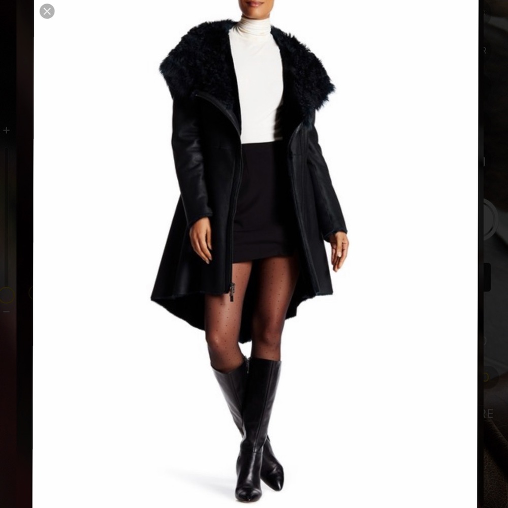 ZAC Zac Posen shearling coat